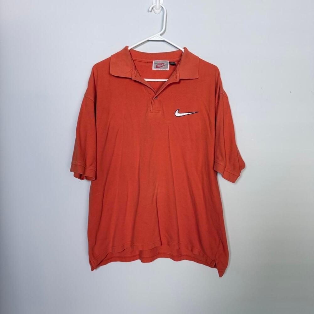 Vintage nike grey tag polo